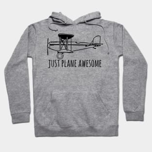 Just Plane Awesome Pun Cool Tee Hoodie